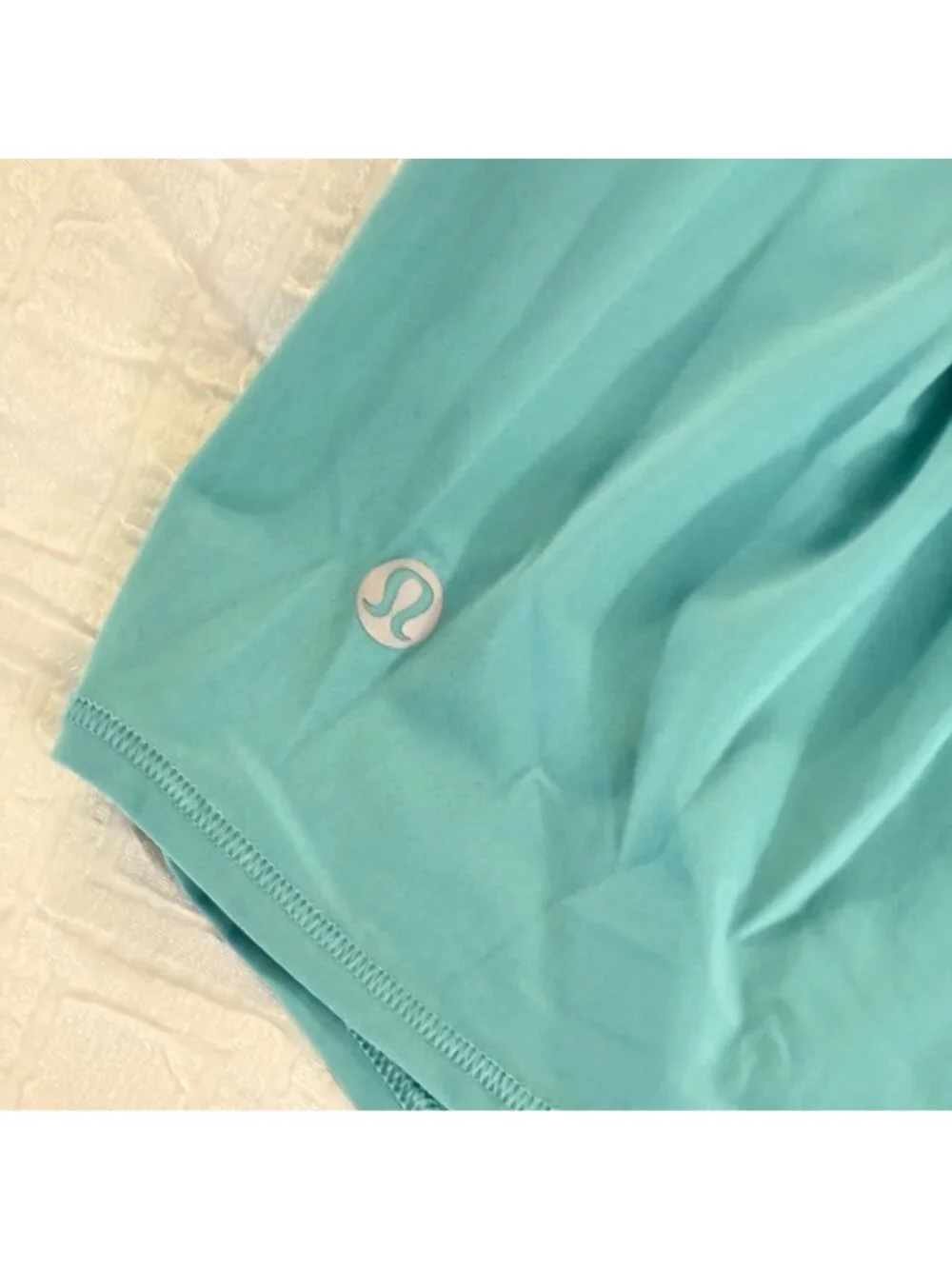 NWOT Lululemon Sculpt Cropped Tank Top Tidal Teal Running Athletic Shirt Size 2 - Picture 5 of 9